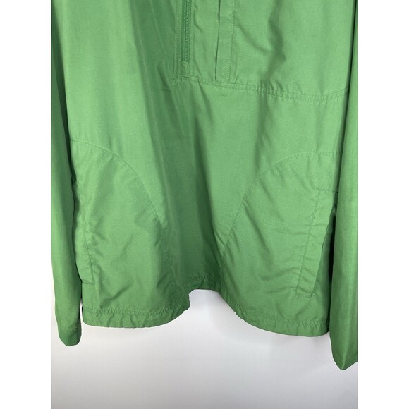 Duluth Trading Windbreaker 2XL Womens Pullover 1/4 Zip Long Sleeve Green Jacket - Picture 6 of 8